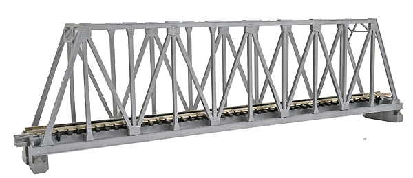 Kato N 248mm 9-3/4" Truss Bridge, Silver - KAT20433