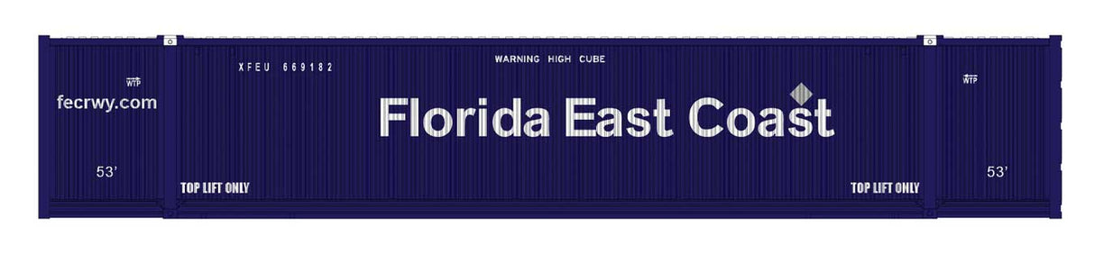 Kato N 53' INTERMODAL CONTAINER - FEC - KAT80054J