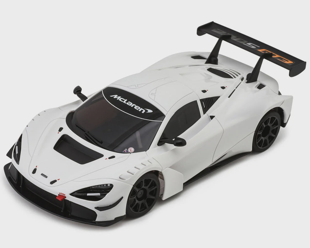Kyosho MR-04 RWD Mini-Z Readyset w/McLaren 720S GT3 Body (White) w/KT-531P 2.4GHz Radio