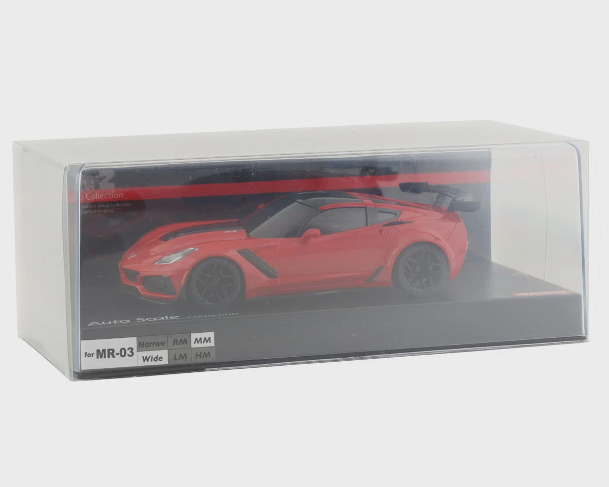 Kyosho MINI-Z ASC MR-03W-MM, RWD, Chevrolet Corvette ZR1 Body, Torch Red - KYOMZP240R
