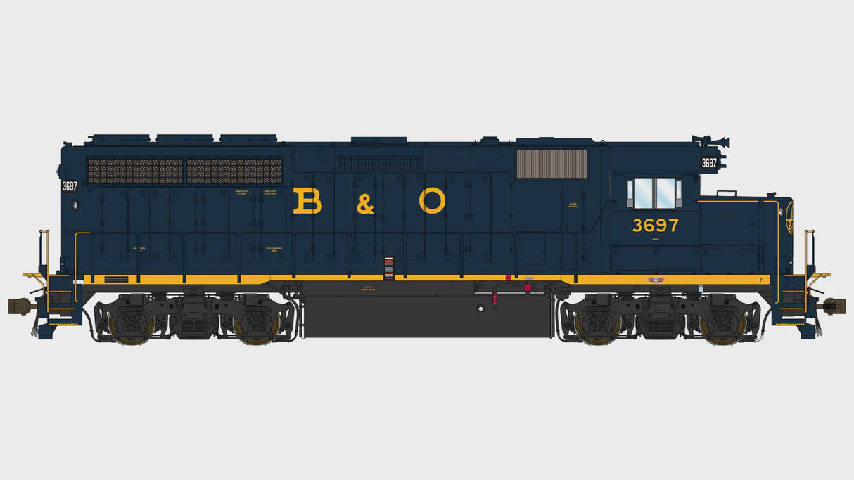 Class One Model Works HO EMD GP40 1A3 - DCC & SOUND - BALTIMORE & OHIO 3697