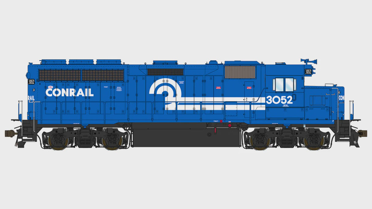 Class One Model Works HO EMD GP40 1A3 - DCC READY - CONRAIL 3052