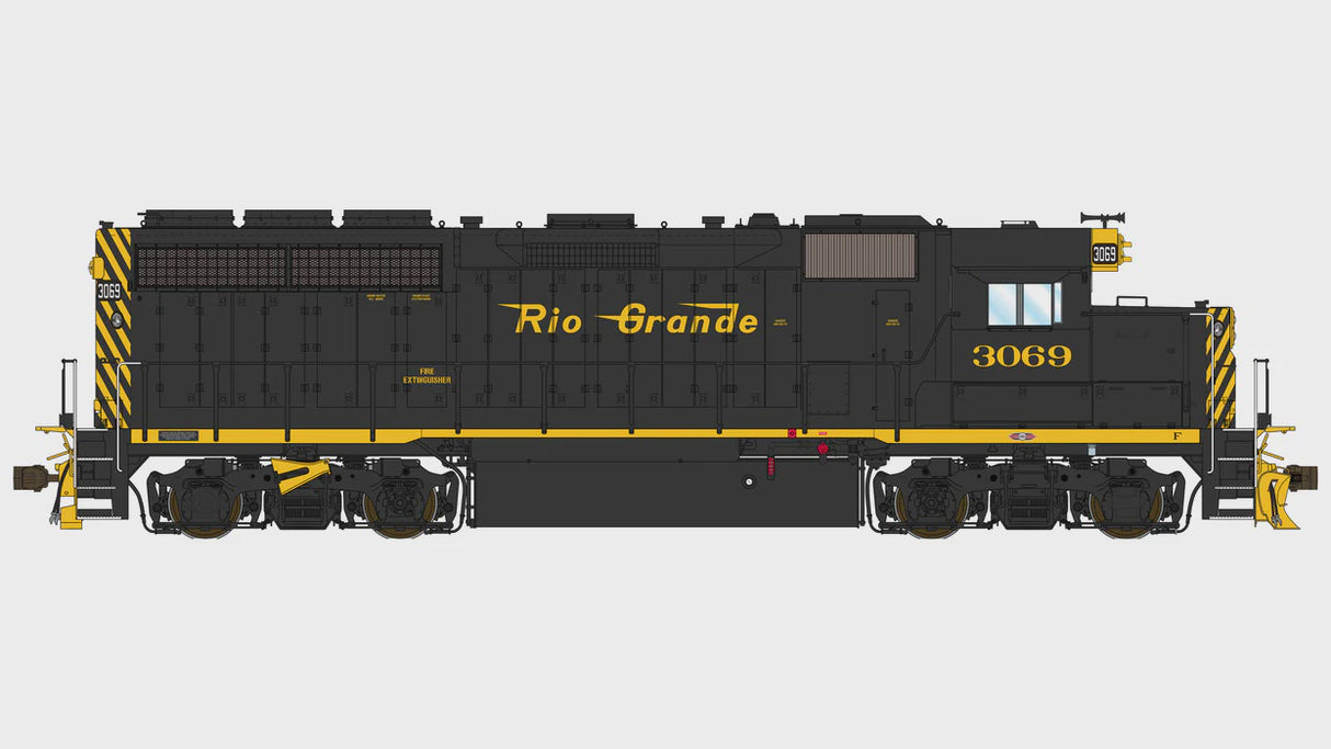 Class One Model Works HO EMD GP40 1A3 - DCC READY - DENVER & RIO GRANDE WESTERN 3069
