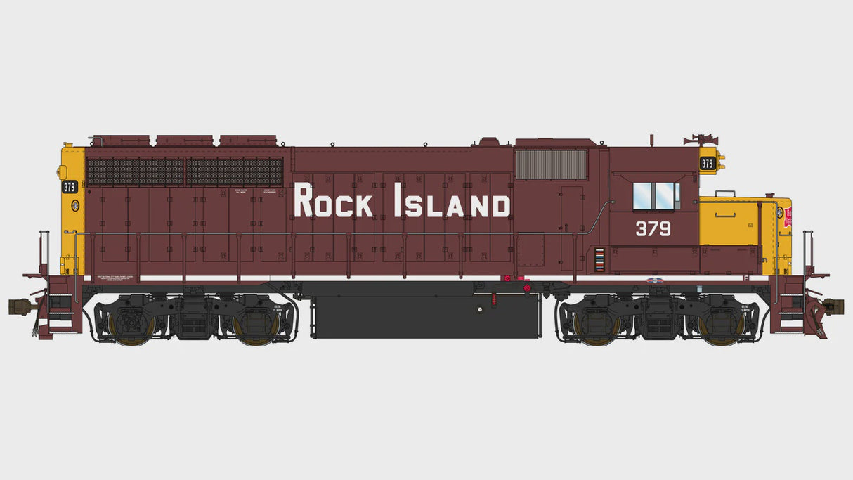 Class One Model Works HO EMD GP40 1A3 - DCC READY - ROCK ISLAND 379
