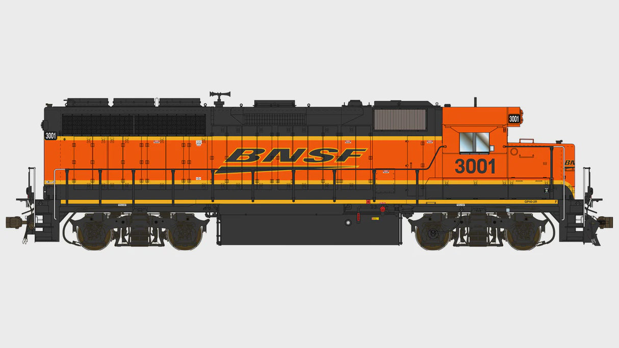 Class One Model Works HO EMD GP40-2R 1A3 REBUILD - DCC READY - BNSF 3001