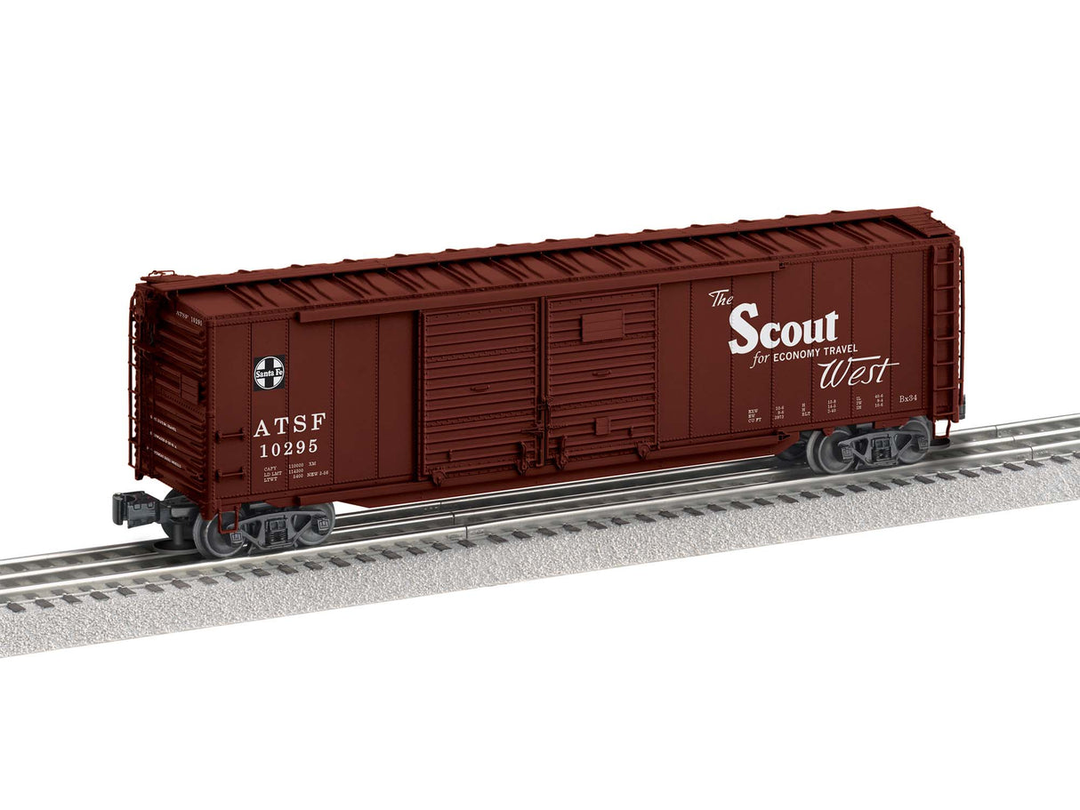 Lionel O 50' Double Door Box, SF/Scout #10295 - LNL1926442