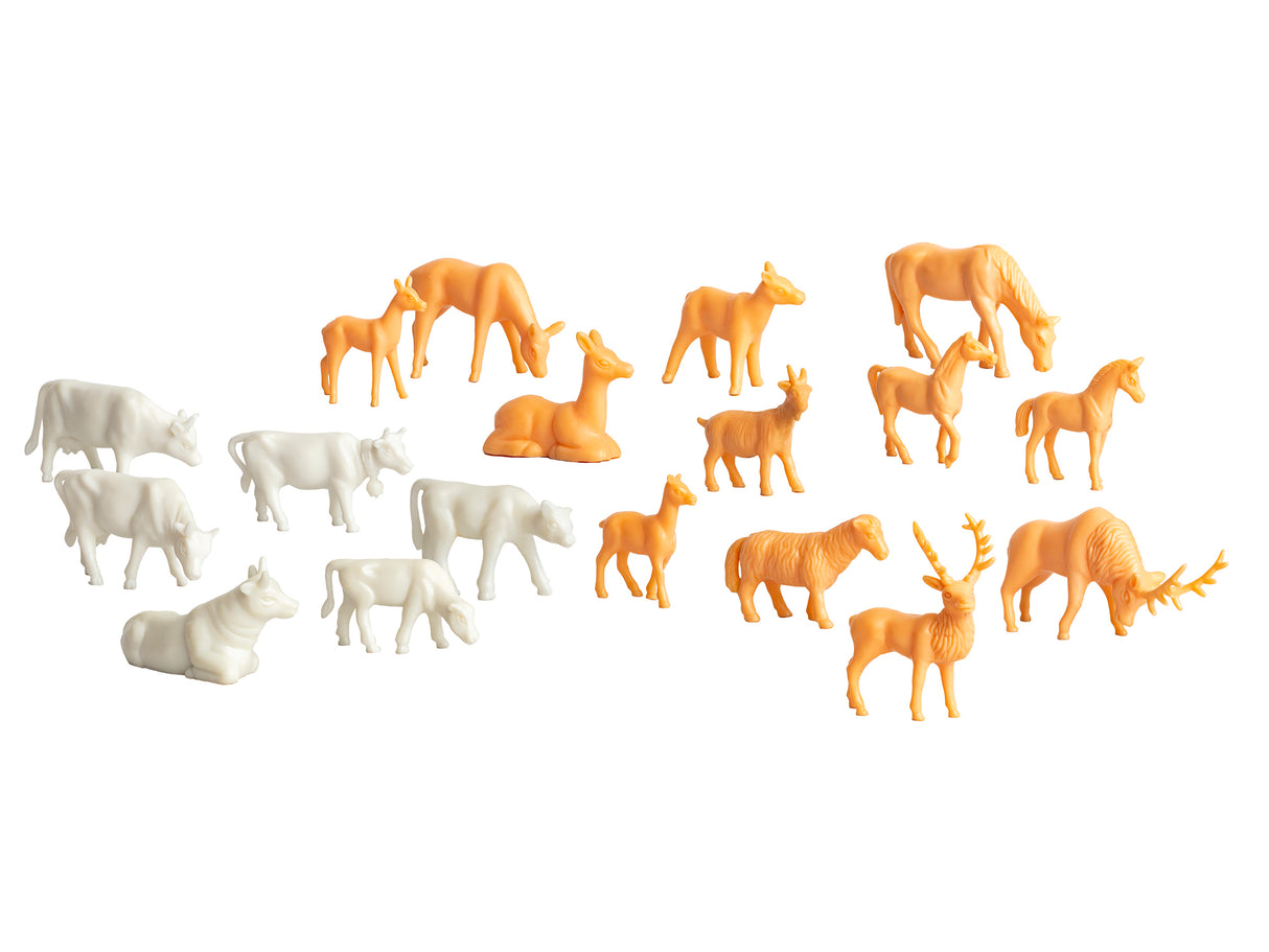 Lionel Unpainted Animals 36-Pack - LNL1930310