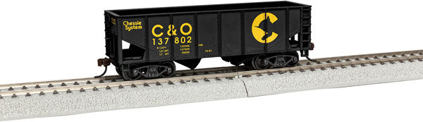 Lionel 2-Bay Hopper - Ready to Run -- Chessie System 137802 - LNL1954020