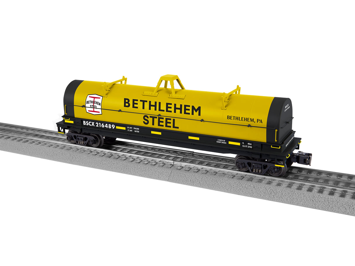 Lionel O Coil Car Bethlehem Steel #216489 - LNL2226452