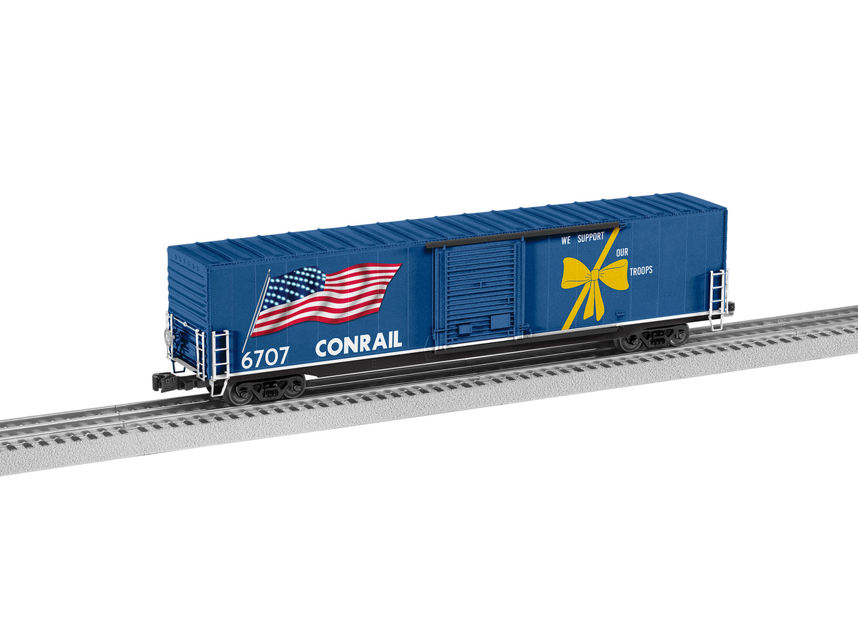 O Illuminated Flag Boxcar CR Veterans - LNL2226850