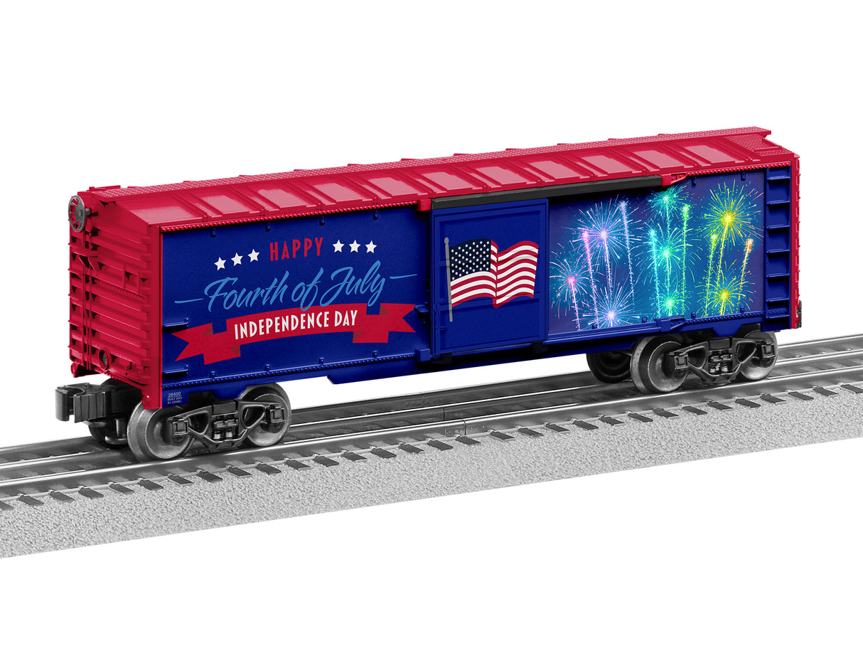 Lionel Fourth of July Illuminated Car with Sound - LNL2228400