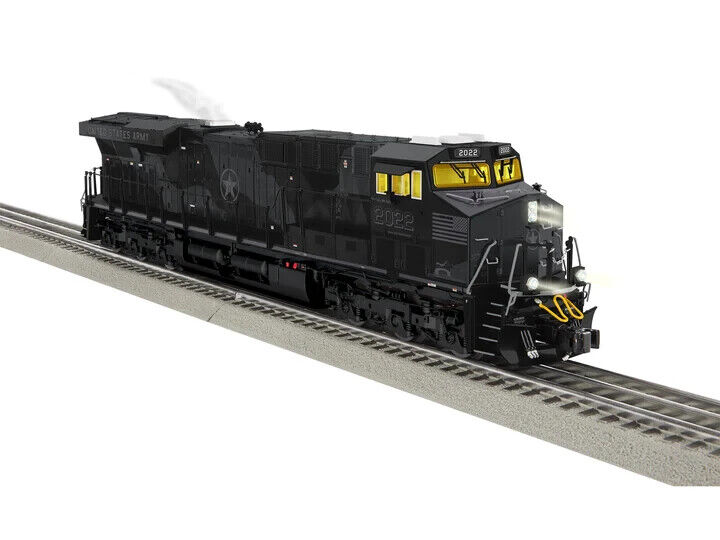 GE ES44AC - 3-Rail - Sound & Control -- U.S. Armed Forces Commemorative #2022 (black, gray)