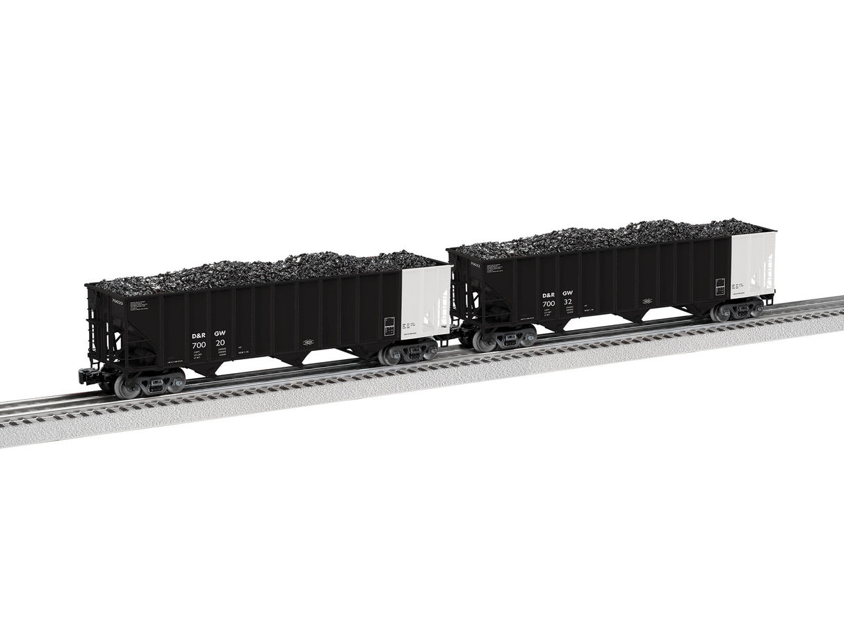 O D&RGW 100T Hopper (white) - LNL2326098