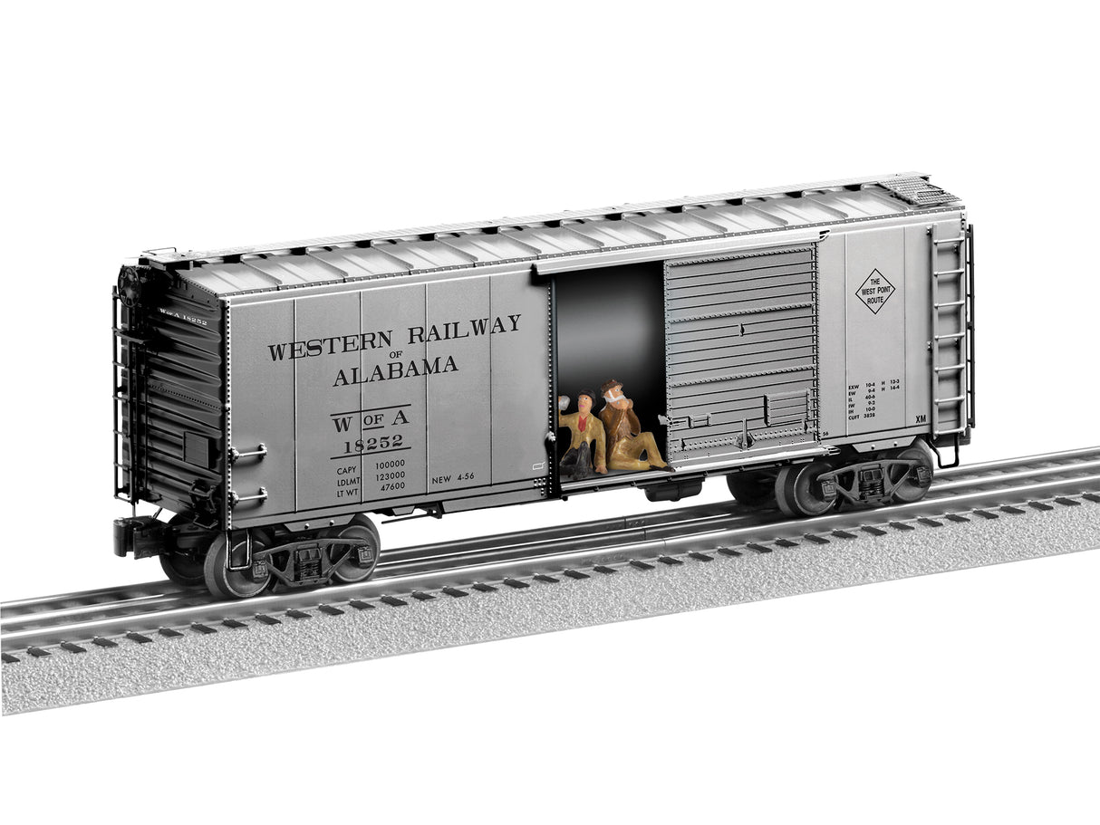 O Western of Alabama Hobo Boxcar #18252 - LNL2326260