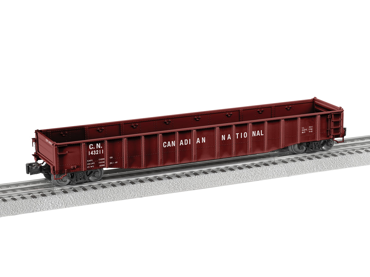 Lionel O Canadian National PS-5 Gondola #143211