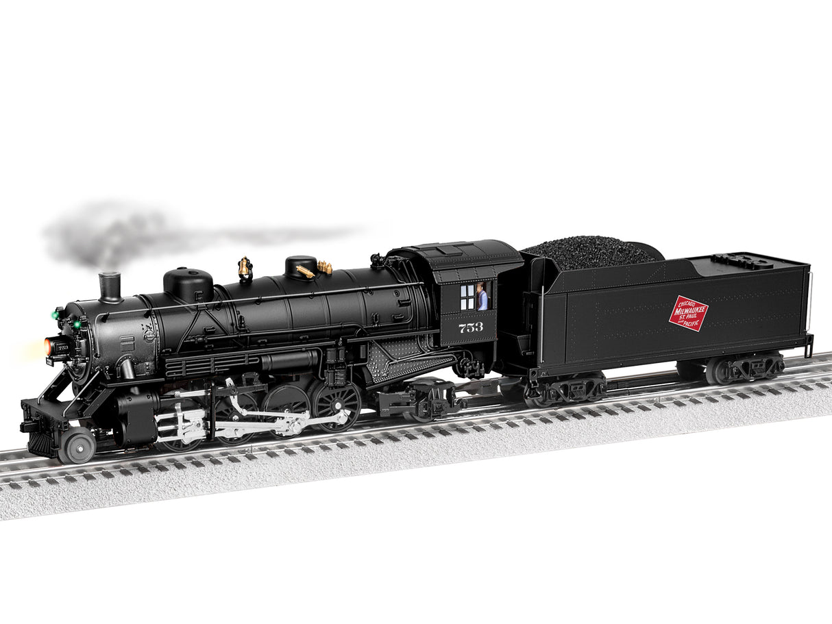Lionel 2332070 O-Scale RTR Milwaukee Road LC+2.0 Mikado #753 Steam Loco