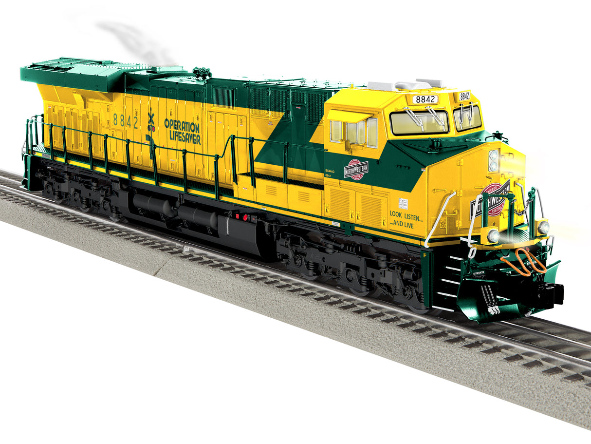 Lionel O BTO CNW ES44AC#8842 Diesel/LCS