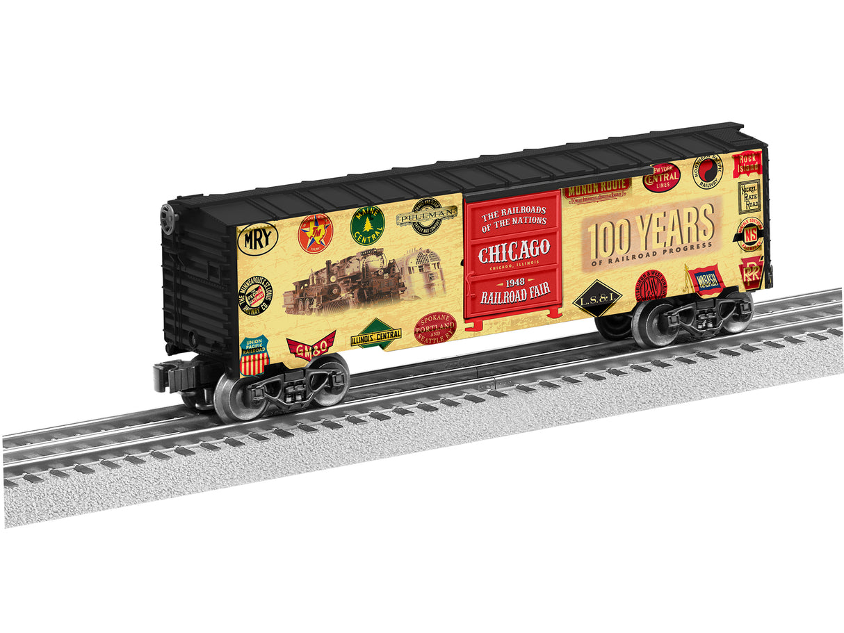 Lionel O Chicago Railroad Fair Boxcar - LNL2338010