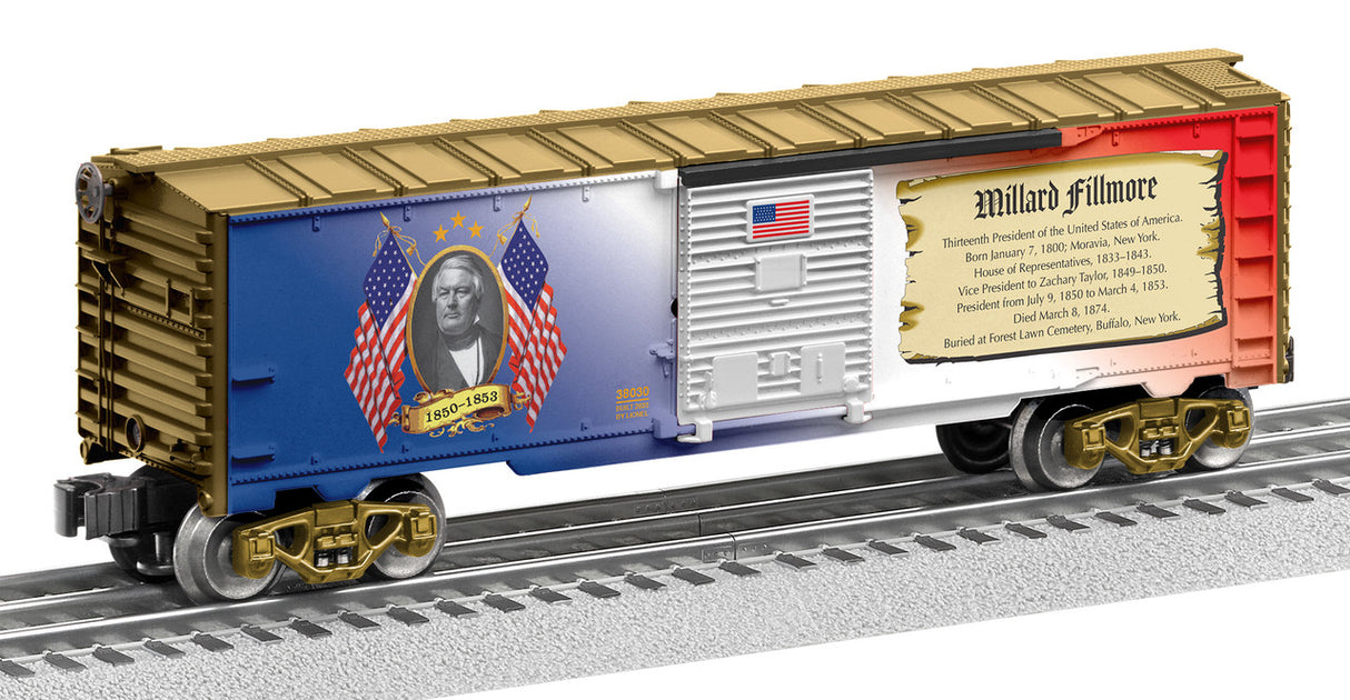 O RTR Millard Fillmore Presidents Boxcar