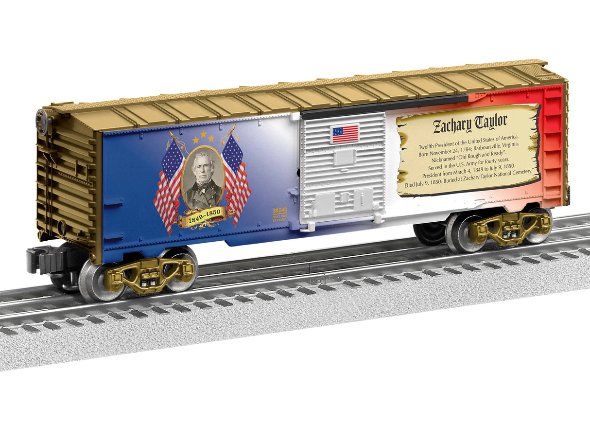 O RTR Zachary Taylor Presidents Boxcar