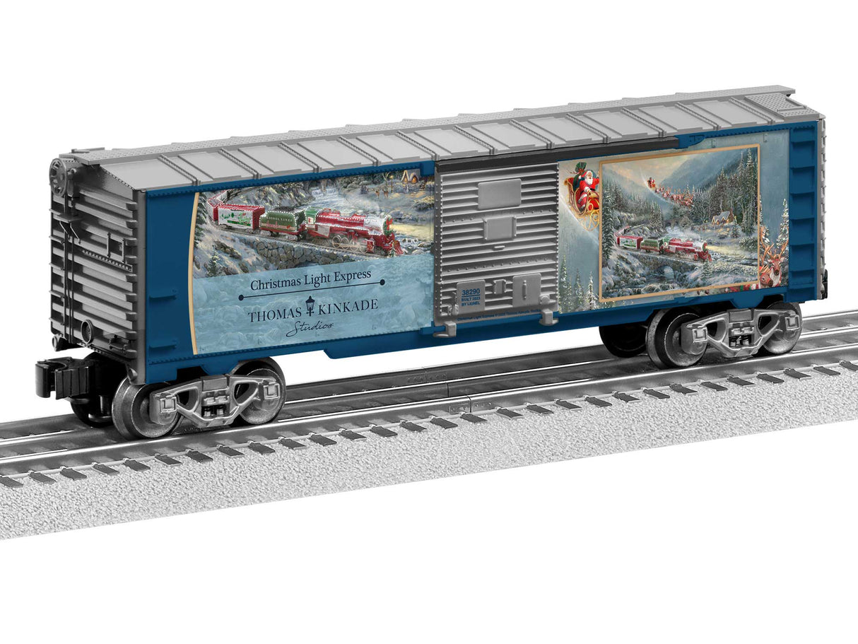 Lionel O RTR Thomas Kinkade Christmas Light Express MUSA Boxcar