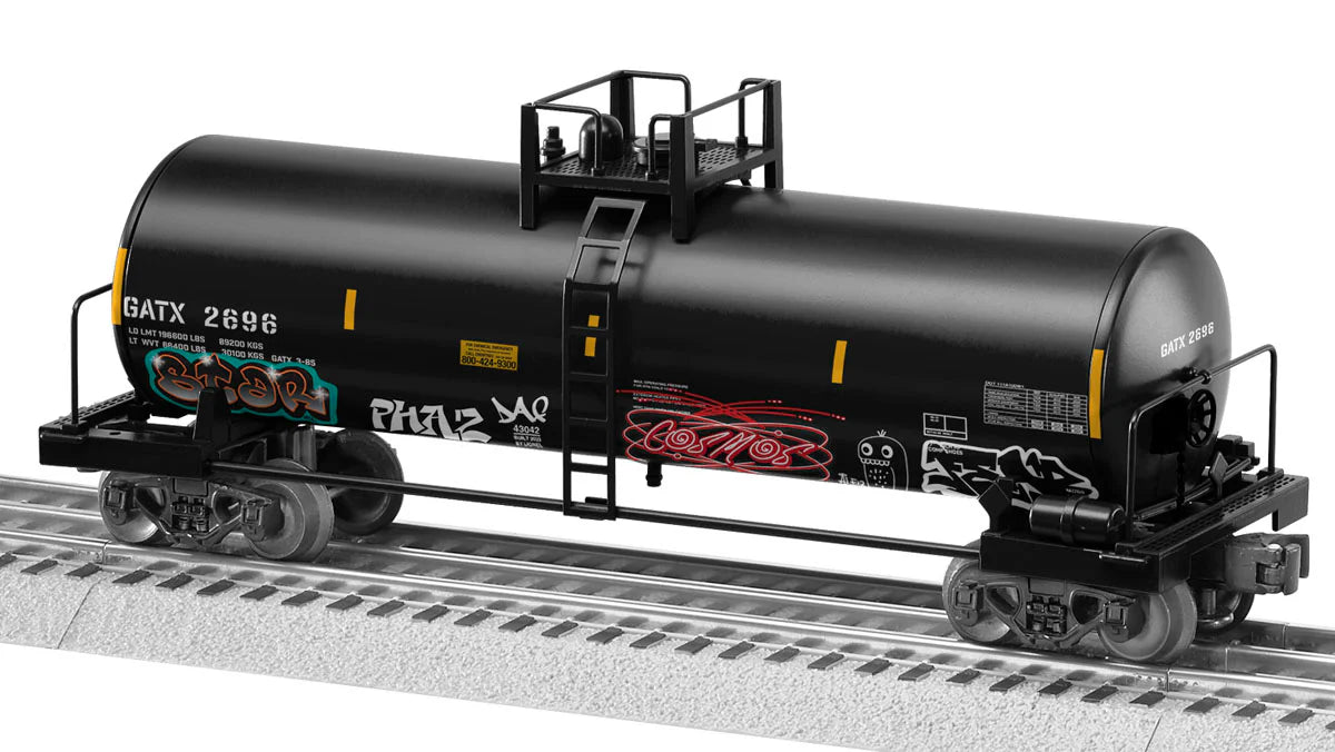 O GATX Unibody Tank Car #2696 (Graffiti) - LNL2343042