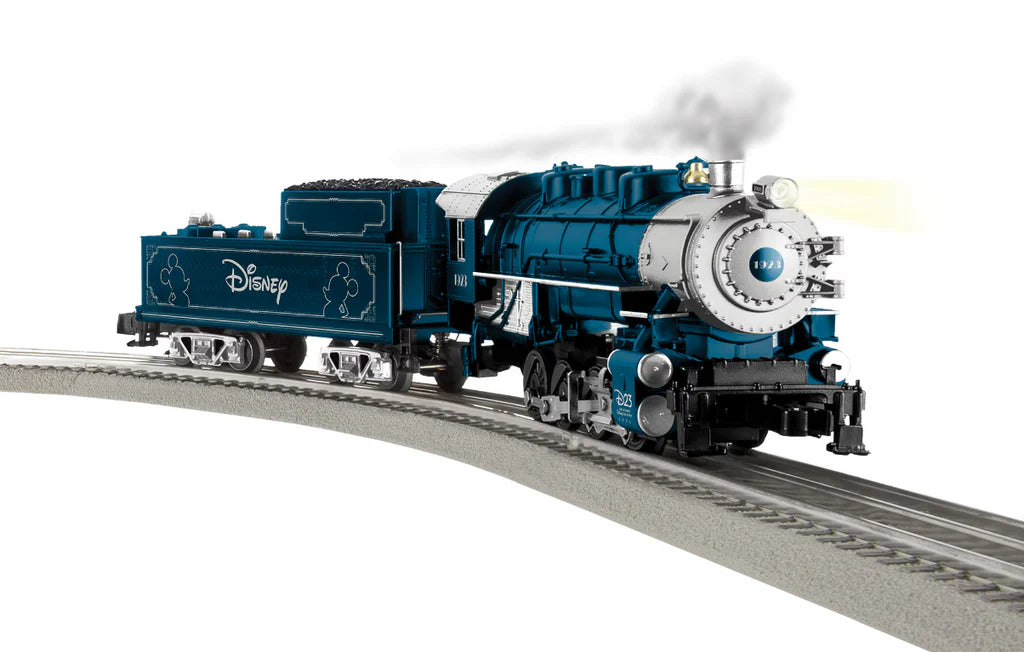 Lionel 0-8-0 - 3-Rail w/LionChief Plus 2.0 Sound, Control & Smoke -- Disney(R) D23 #1923 (blue, silver)