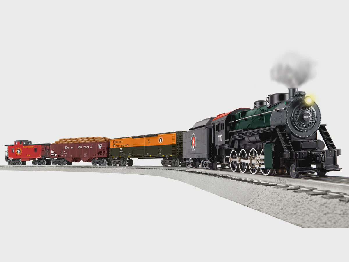 Lionel 2423020 Great Northern 2-8-0 Train Set - 3-Rail - Sound & Control - LionChief -- Great Northern