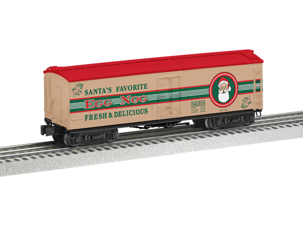 Lionel O Christmas Eggnog Milk Car #241225