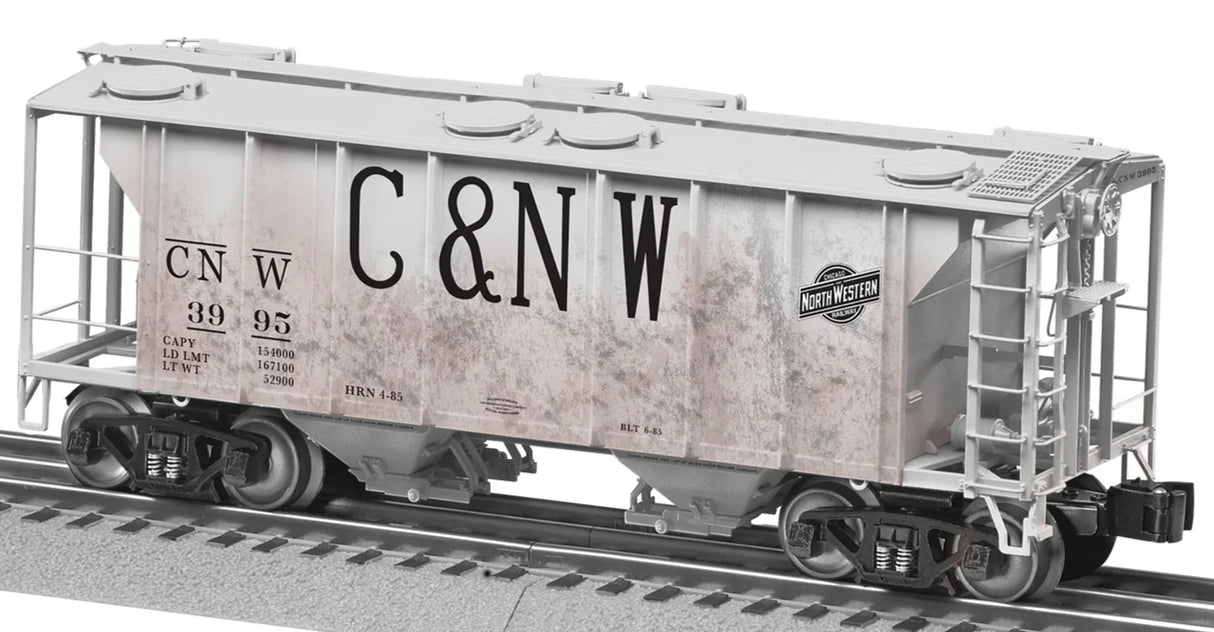 Lionel 2426621 - PS-2 Covered Hopper Car "Chicago & North Western" #3995 (Rusty but Trusty)