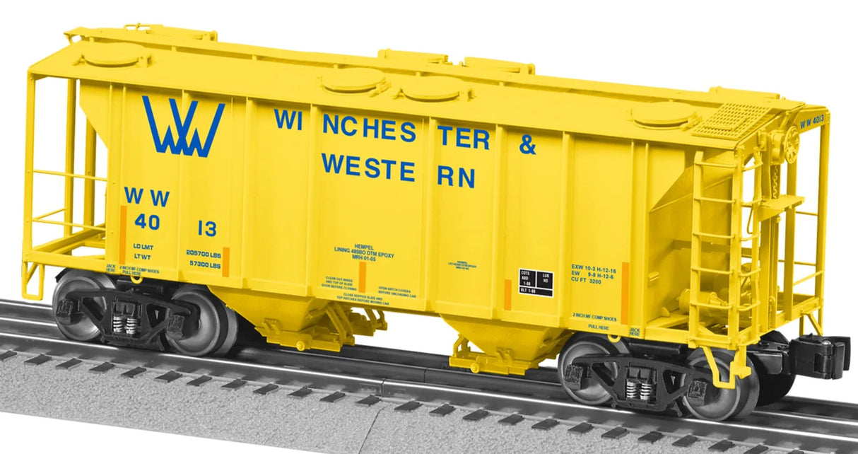 Lionel 2426670 - PS-2 Covered Hopper Car "Winchester & Western" #4013