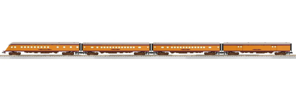 Lionel 2427370 Milwaukee Road (MILW) Hiawatha 18'' Aluminum 4 Pack