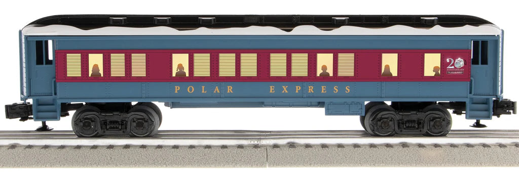 Lionel O RTR THE POLAR EXPRESS 20th Anniversary Add-On Coach (White