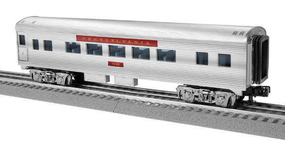 Lionel O RTR PRR Streamlined Passenger Coach #4049