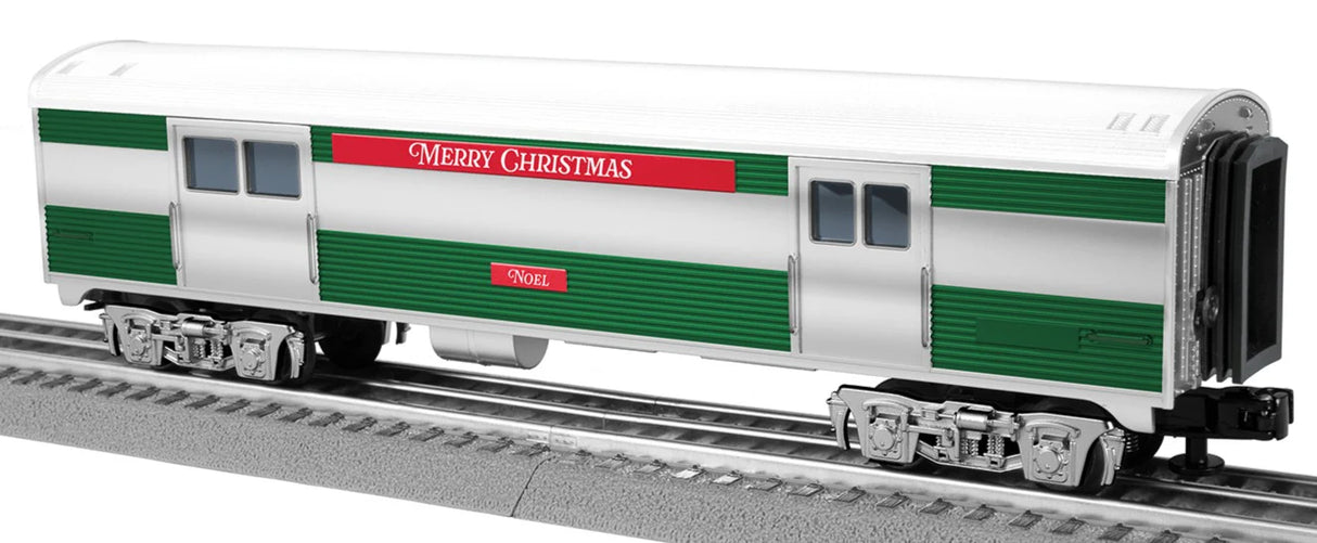 Lionel O RTR Christmas Baggage Coach Noel