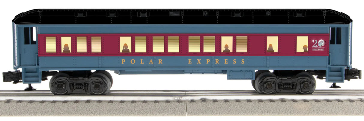 Lionel O RTR THE POLAR EXPRESS 20th Anniversary Add-On Coach ( BLAC