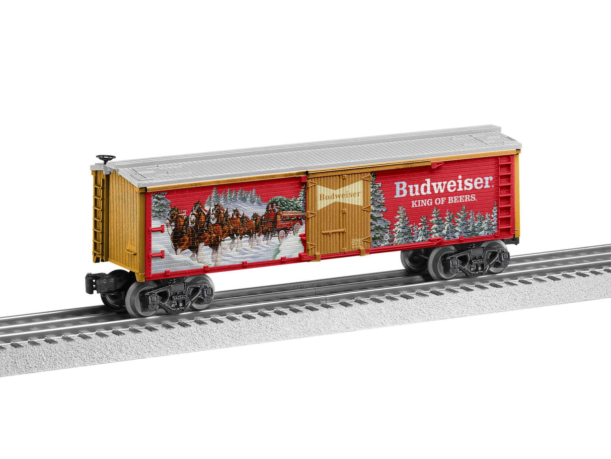 Lionel O RTR Budweiser Clydesdale Holiday Reefer
