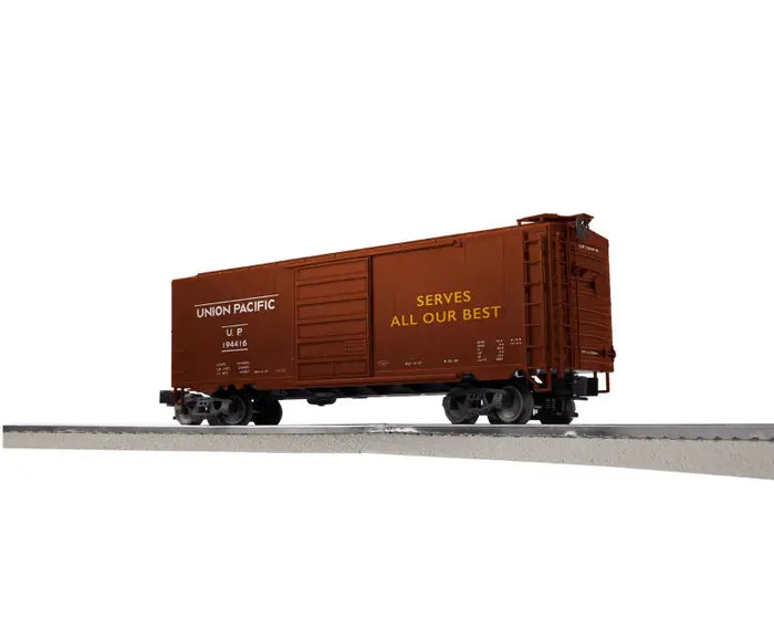 Lionel PS-1 40' Boxcar 3-Pack #5 - 3-Rail - Ready to Run -- Union Pacific #194415, 194416, 194417 (Boxcar Red, WWII Art)