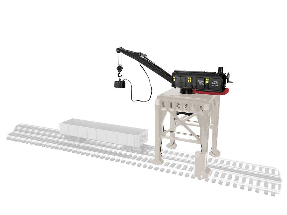 Lionel 2529010 Gantry Crane - Command Control -- Assembled - Lionel Lines #282R (gray, black, red)