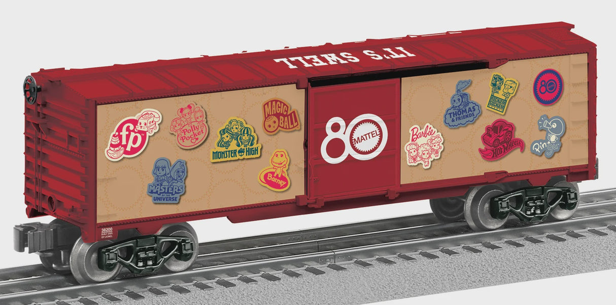 Lionel 2538360 - 80th Anniversary Boxcar "Mattel"