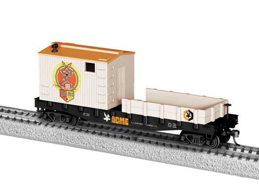 Lionel HO Work Caboose - Ready to Run -- ACME #LT25 (black, white, orange)