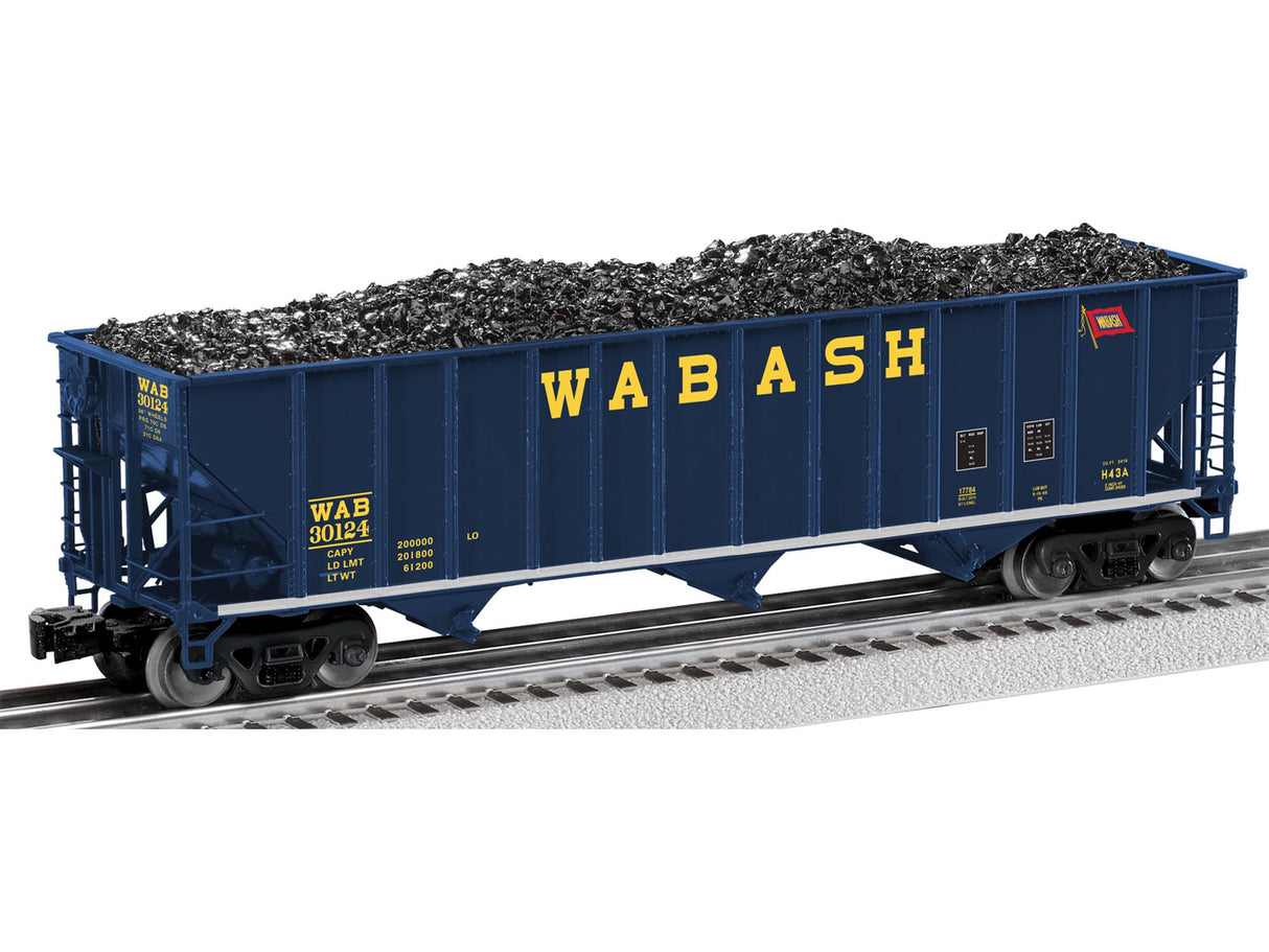 Lionel O 3-Bay Open Hopper, RDG/WAB/IT - LNL617783