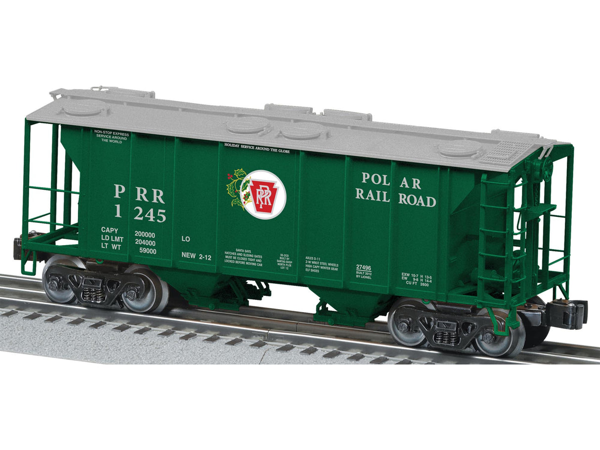 Lionel O PS-2 Covered Hopper, Polar Ra - LNL627496