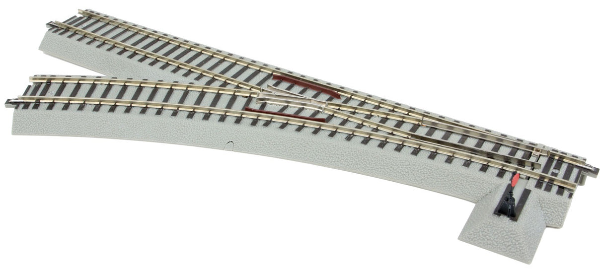 American Flyer 6-49883 FasTrack R27 Manual Turnout -- Left Hand