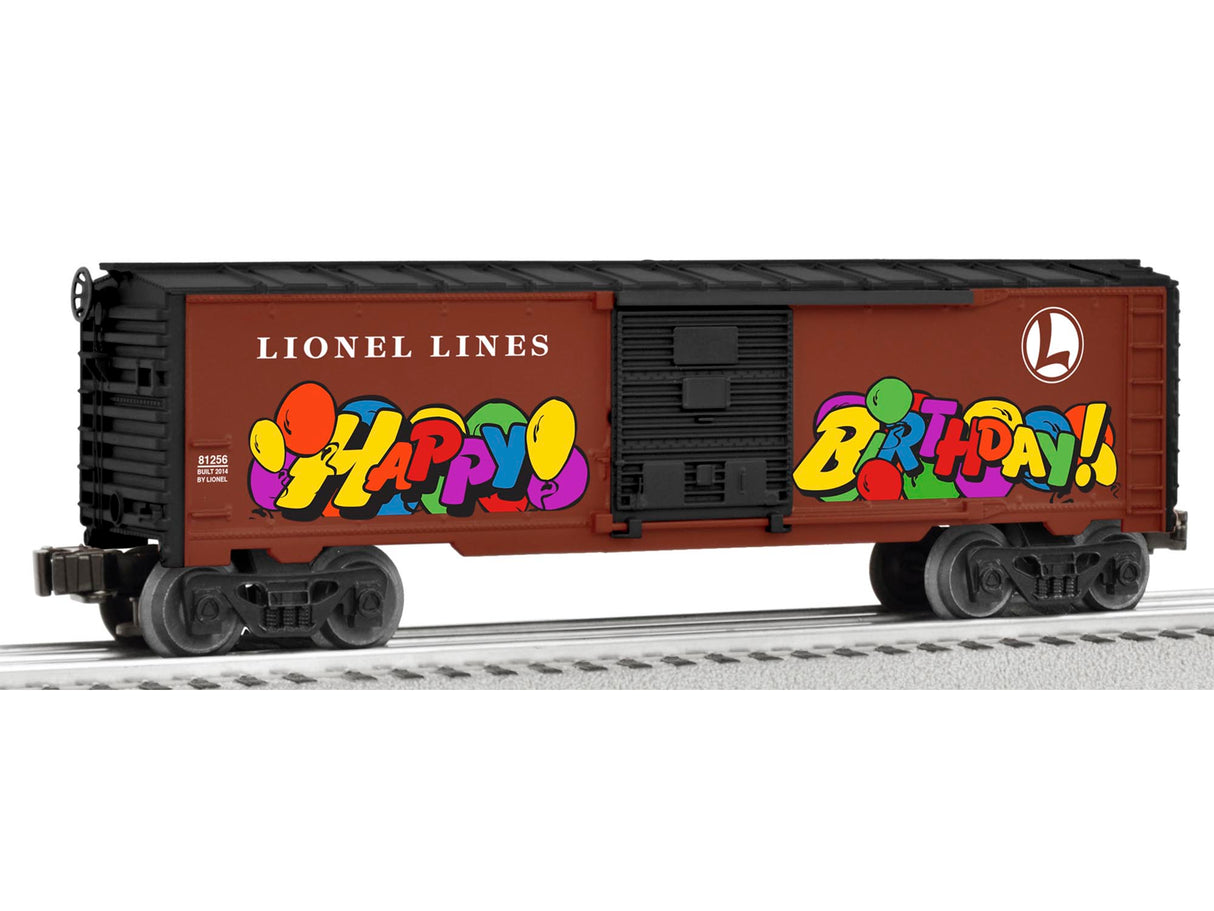 Lionel O-27 Opr Box, Birthday w/Person - LNL681256