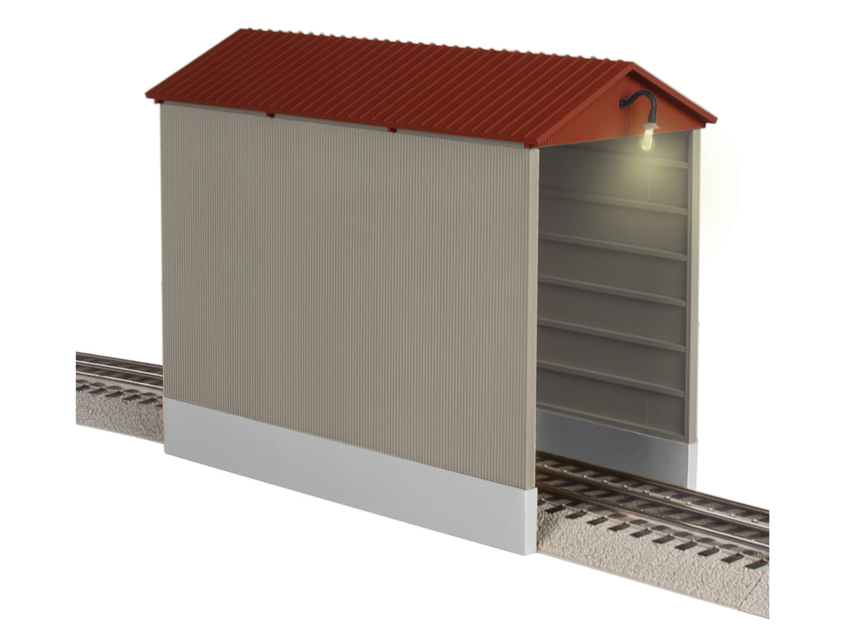 Lionel O Illuminated Hopper Shed - LNL682333
