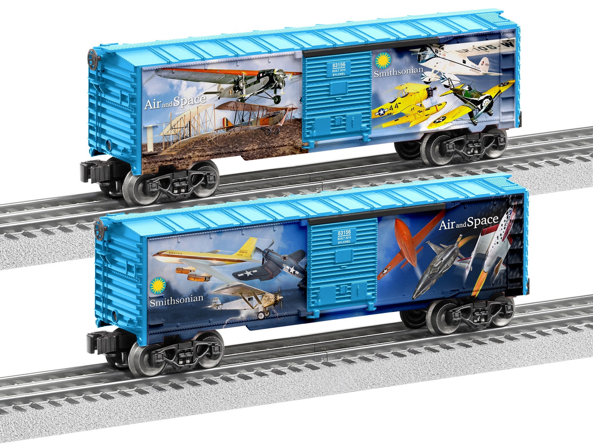Lionel Smithsonian Air & Space Boxcar 2-Pack - LNL683157