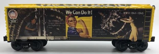 Lionel O USA ROSIE THE RIVETER BOXCAR - LNL683783