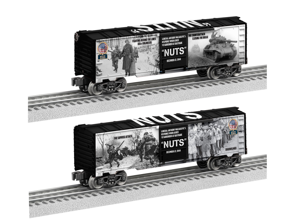 Lionel O USA BATTLE OF THE BULGE BOXCAR - LNL684667