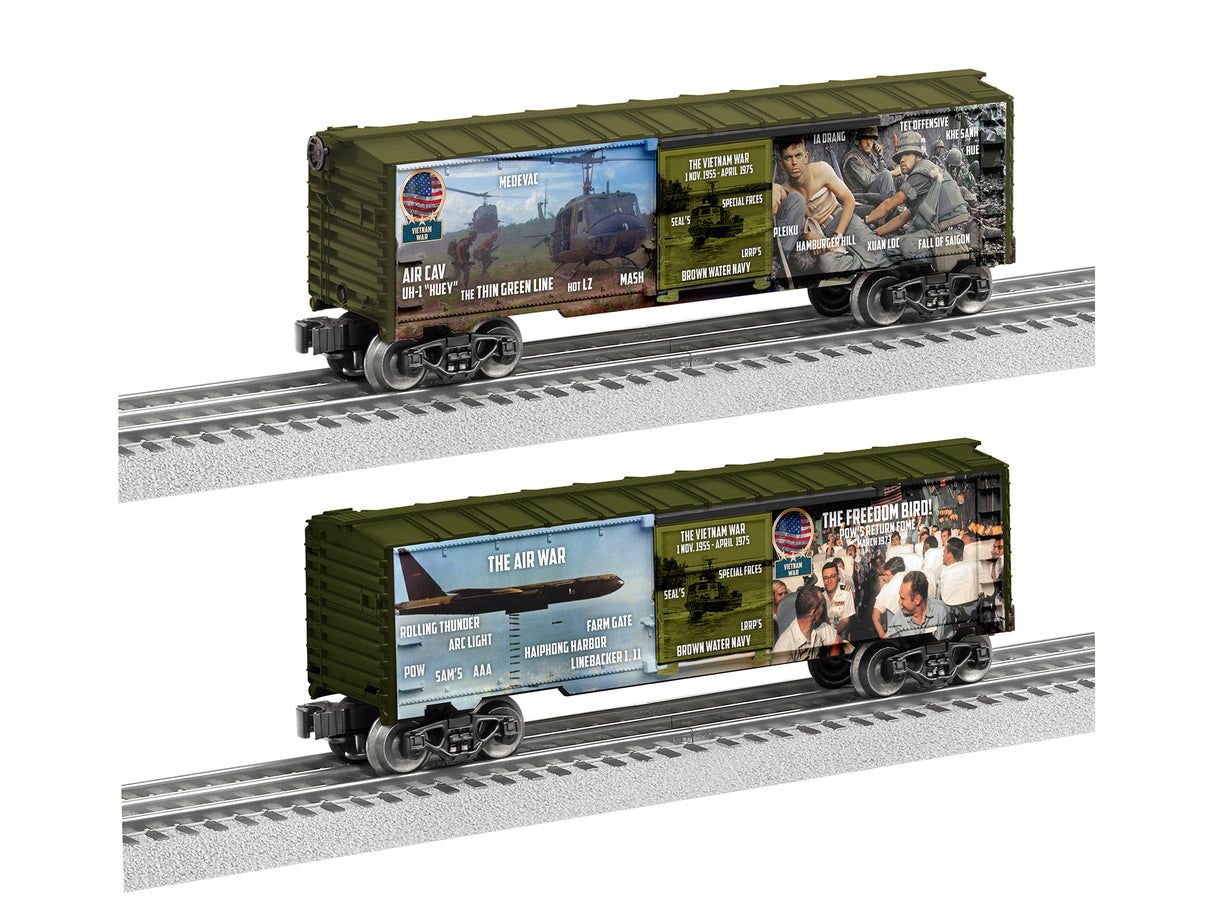 Lionel O VIETNAM WAR BOXCAR - LNL684671